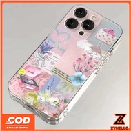 Suitable for Realme Note 60 Note 70 Realme C61 Realme C63 C71 C75Retro Flower Phonograph Transparent