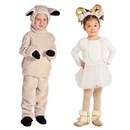 Halloween Kids Cute Sheep Costume Boy Girl Animal Cosplay Costume