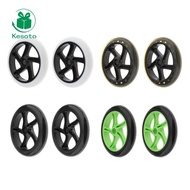 Kesoto 2 Pcs Scooter Wheels Kick Scooter Pro Stunt Wheels Accessories Sport Scooter Front Rear Wheel
