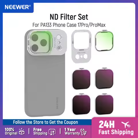 NEEWER ND Filter Set for PA133 Phone Case Only Neutral Density ND8/16/32/64 Lens Filter Accessories 