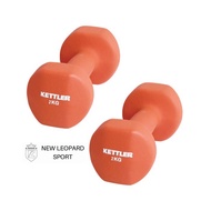 Dumbell Neoprene Kettler 4 kg (@2kgx2pcs) / dumbbell 2 kg / dumbbell
