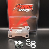 KINGDRAG BRACKET 267MM Y15 Y15ZR Y15Z TAPAK DISC DISK BRACKET ALLOY CNC KING DRAG