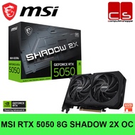 MSI GeForce RTX 5050 8G SHADOW 2X OC GDDR6 Graphics Card