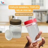 200ml Sambal Jar 200ml Sambal Jar / Jam Jar / Tube Jar Pet Jar