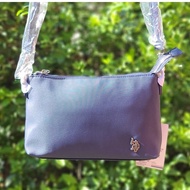 US Polo Assn. - Portsmouth Flat Crossbody Bag - New Navy