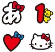 【可7-11、全家繳費】日本限定表情貼 － Hello Kitty Letter Emoji