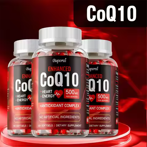 CoQ10 Supplement - Super Absorption, Antioxidant, Good for Heart Health and Energy Production, Coenz