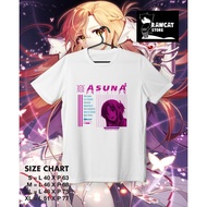 Anime t-shirt - asuna yuuki