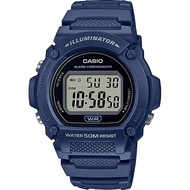 Casio Digital นาฬิกาข้อมือทรงสปอร์ต สายเรซิน รุ่น W-219H ของแท้ประกันศูนย์ CMG