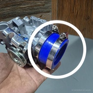 รับประกัน1 ปีเต็ม ยางคอหรีดพร้อมเข็มขัดรัด ใส่เรือนcbr150-250 crf250 ยางอย่างดีขาดอยากรับแรงดูดได้สู