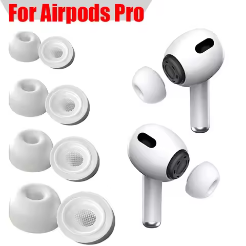 Soft Silicone Eartips for Apple AirPods Pro 1st 2nd Generation 2 Replacement Earbuds in-ear Protecti