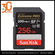 Sandisk Extreme Pro SDXC 200MB/s UHS-I V30 ความจุ 64GB, 128GB, 256GB