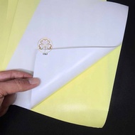A4 HVS STICKER CONTENTS 10 SHEETS A4 DOFF INKJET HVS STICKER PAPER