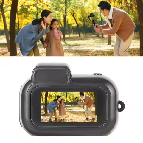 Portable Mini DV Digital Camera with 0.96inch Display 1080P Retro Mini Digital SLR Camera Mini Video
