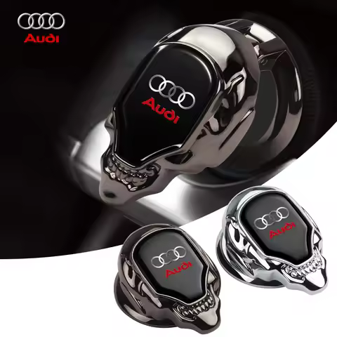 Car One-Click Start Button Protection Cover Sticker Engine Start Stop Switch For Audi S A3 A4 A5 A1 