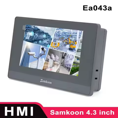 Samkoon HMI Ea 043a Ea043a SK 043QE 043QT 043QS 4.3 43 Inch HMI with Ethernet Human Machine Interfac