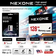 NEXONE V380 Memory Card Micro SD Class10 High Speed A1 100MB for CCTV (8GB/16GB/32GB/64GB/128GB)