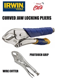 IRWIN 5 7 10 VISE GRIP FAST RELEASE CURVED JAW LOCKING PLIER WITH WIRE CUTTER 10 ORIGINAL CURVED