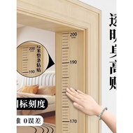 Height Sticker Height Measurement Wall Sticker Transparent Children Baby Height Sticker Removable Do