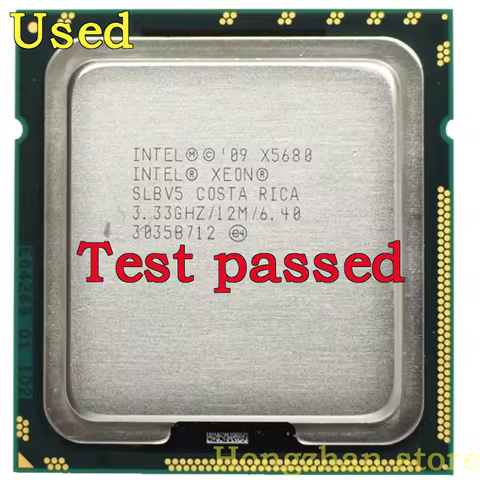 Intel Xeon X5680 processor 3.33GHz LGA 1366 6-Core server CPU