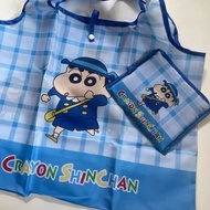 日本 Crayon Shinchan 蠟筆小新 便攜 可摺疊 大容量 環保袋 收納袋 購物袋 （需訂購）