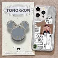 HP For oppo CASE Premiumhp Mirror Cute Anti-scratch Softcase Shockproof Case OPPOA15 A16 A17 a312020