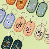 [Japan IROHA] 2/8b Key Ring Set Zoo Series (Total Five Types)