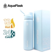 AQUAFLASK (14oz/ 18oz/ 22oz/ 32oz/ 40oz/ 64oz) AQUA FLASK Wide mouth Vacuum Insulated Stainless Stee