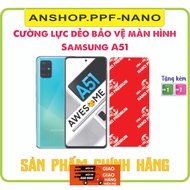 Toughened flexible screen protector for Samsung A51 phone