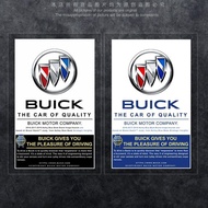 Suitable for BUICK Window Stickers, GL8, GL6, ENCORE Car Windshield Inner Stickers