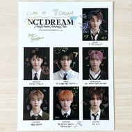 NCT DREAM 2023 Season’s Greetings Yearbook Message Board ［非小卡］