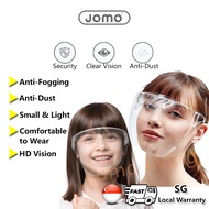✅SG Ready Stocks✅ JOMO Kids Adults Solid Full Face Protection Shield Mask Acrylic Transparent