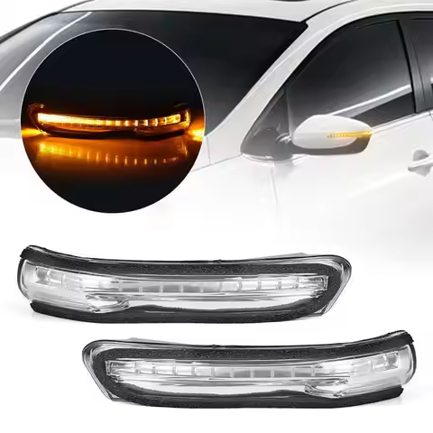 Left Right LED Side Rearview Mirror Turn Signal Lights For Kia Forte Cerato K3 K3S Ceed JD 2012 2013