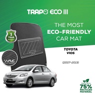 Trapo Eco Car Mat for Toyota Vios (2007-2013) Vios Car Mat Fullset