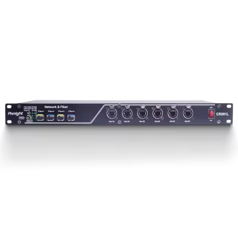 Pknight 12-Port Hybrid Gigabit Fiber Ethernet Switch, 4 SFP + 8 RJ45, Industrial Rackmount Network H