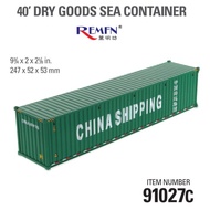 DM 1: 50 China Sea Transport Group 40 'Dry Goods Container Diecast Masters Model 91027C