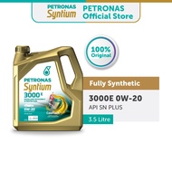 PETRONAS Syntium 3000 E 0W-20 Fully Synthetic Engine Oil API SN+ (3.5L)