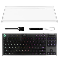 Geekria Keyboard Dust Cover Clear Acrylic Keypads Cover for Logitech G915 TKL/ G915 X Lightspeed TKL