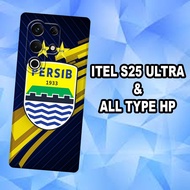 G27 - Latest ITEL S25 ULTRA Softcase 2024 - Flexible rubber material - PERSIB FOOTBALL CLUB Motif - 