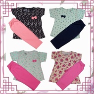 Baju Budak Perempuan/Kids Girl Clothing Set/ Kids T-Shirt/ Girl Playset / Set Baju Murah/SDM Shirt