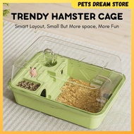 Trendy Hamster Cage Compact cute hamster box sangkar hamster comel winter hamster house dwarf hamste