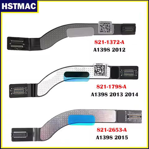 A1398 I/O Board Flex Cable For MacBook Pro 15" A1398 Power Audio Connector 2012 2013 2014 2015 821-1