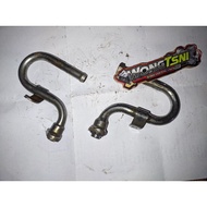 Air emission, original Megapro Primus or mp Primus emission hose removed from motorbike