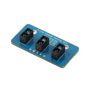 Smart Car 3-Channel Tracking Module 3-in-1 PH2.0 Interface High Sensitivity Infrared Tracking Head U