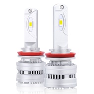 Roadsun H1แอลอีดี10000LM สว่างสุดๆ2ชิ้น H4 HB2 9006 HB4 H8 H9 H11 120W หลอดไฟหน้า CSP ชิป LED TX3570