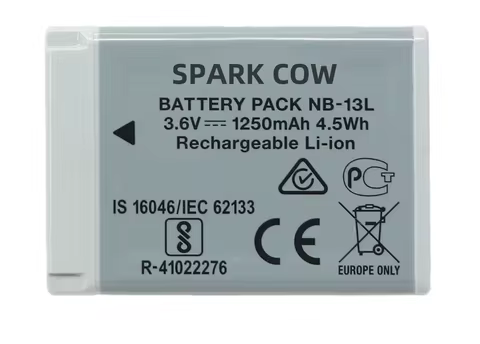 High-performance NB-13L NB13L 13L Camera Battery For Canon PowerShot G5X G7 X Mark II G9X SX720 SX73