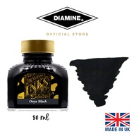 Diamine Fountain Pen 80ml Bottle Ink Onyx Black