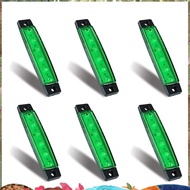 6Pcs LED Marine Boat Lights Marine Courtesy Light Strip Deck Transom Cockpit Navigation Lighting Wat