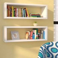 Square Wall Shelf Shelf TV Shelf Hanging Shelf Without Drill Wall-MG