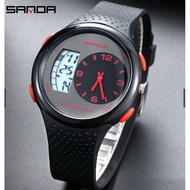 [100% Original] SANDA 763 Unisex Mens/womens Watch/Watch for Men/women/Jam tangan lelaki/wanita Outd